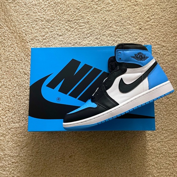 Jordan Other - Brand New Air Jordan 1 High UNC Toe Size 9.5M/11W